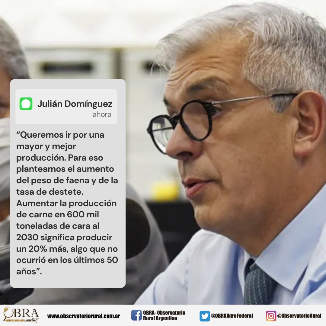 OBRAAgroFederal's tweet photo. #BuenLunes #Argentina 🇦🇷 

🥩Con el objetivo de incrementar la producción de carne en 600 mil toneladas para el año 2030, el gobierno implementa el plan #GanAR
@AgriculturaAR

🤔¿Vos qué opinas?

Lee la #Nota 👉 https://t.co/t0Yzv4GbCx https://t.co/EM9WN5Dv4n