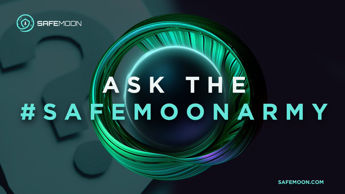 A brand new and happy shiny Monday to you! ☀️

Why don't we kick the week off with a nice question! 🙌

What is it that drives you to be so involved in the #SAFEMOONARMY? What is it that you believe makes the #SAFEMOON community special to you and perhaps to others? 🤔

GO! 🚀