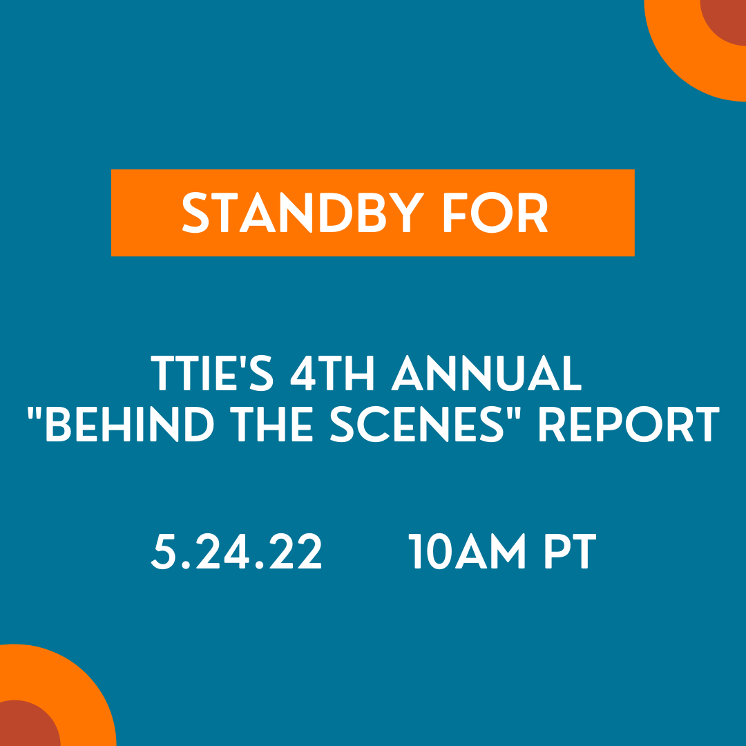 WriteInclusion's tweet photo. Tomorrow is the day! TV writers at every level have weighed in on the state of our industry. Check back here for the results and call to action from @WriteInclusion's 4th annual "Behind the Scenes" report. #RepresentationMatters https://t.co/YthR0HsSiG