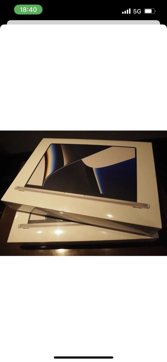 kyogokushacho's tweet photo. 【 ゲリラ 】MacBookプレゼント企画

◤
🎁MacBook Pro ✖︎ 5人へプレゼント！
◣

📌期間📌
・5月25日（水）24時まで

📌参加条件📌
・フォロー［@kyogokushacho ］
・この投稿を［RT/引用RT］

※偽垢に注意してください、このアカウント以外使いません

 #MacBookプレゼント https://t.co/giFZh7Zb99