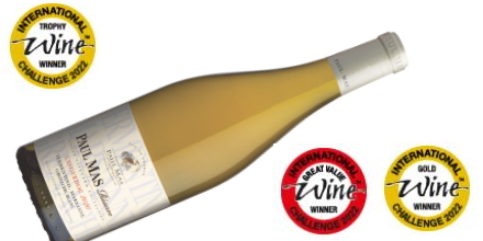 Incredible result for <a href="/paul_mas/">Domaines Paul Mas</a> Reserve Languedoc Blanc, winner of the Great Value White Wine Trophy  <a href="/WineChallenge/">International Wine Challenge</a> 2022, for the 2nd year in a row!! The judges said "Exuberant aromas of peach, honeysuckle &amp; grilled yellow plums with beautiful, bouncy white stone fruits..."