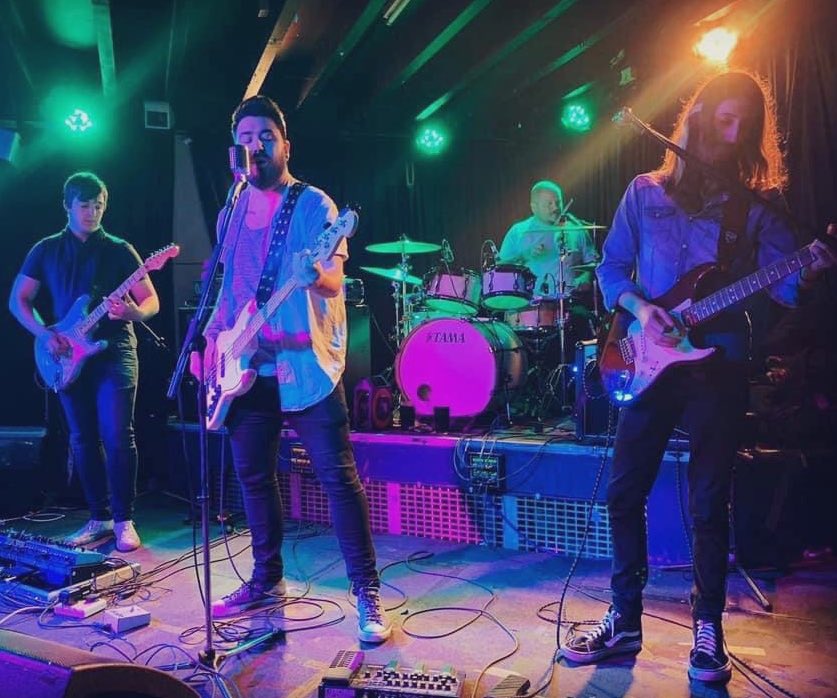 CherryRebels's tweet photo. This Friday at 9pm ! 

We’re rocking out at @tinyrebelbrewco in Rogerstone! 
The rebel alliance!👾
#livemusic https://t.co/teExqPYuxy