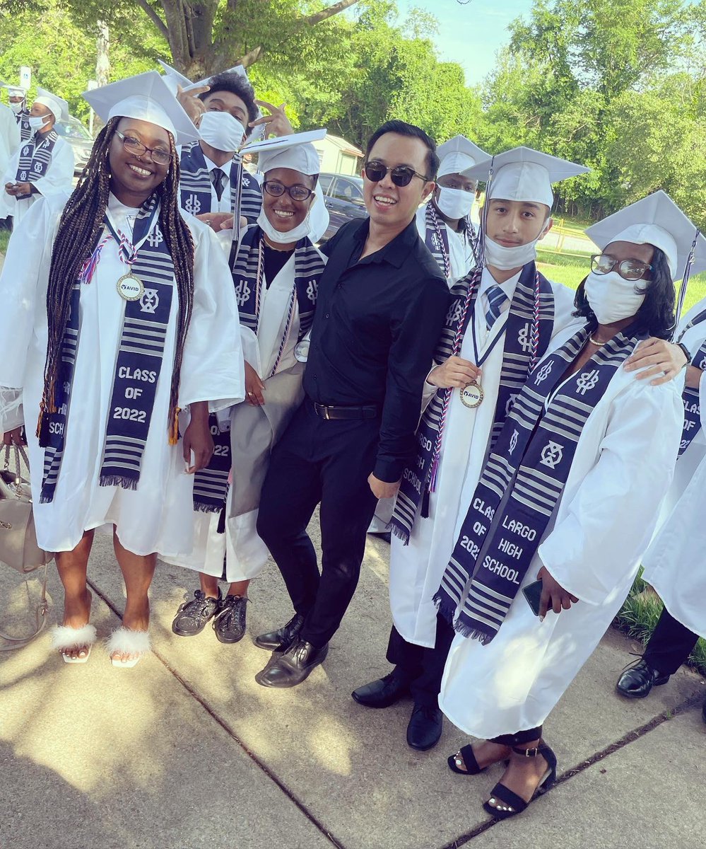 Congratulations to my  <a href="/AVIDLARGOHS/">AVID LARGO HS</a> Senior Scholars on your graduation today. I’m so proud of your achievements and can’t wait to hear your college stories. <a href="/LargoLionsHS/">Largo High School</a> <a href="/AVID_MASSVI/">AVID MASS-VI Team</a> <a href="/AVID4College/">AVID</a> <a href="/PGCPSAdvancedP1/">@PGCPSAdvancedPrograms</a> <a href="/ShermanEllegood/">Sherman Ellegood Jr., M.ED X2</a> <a href="/pgcps/">PGCPS</a> #graduation2022 #PGCPSPROUD #Classof2022
