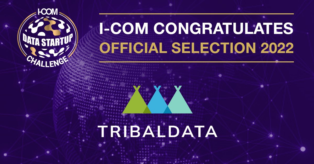icomglobal's tweet photo. Congratulations to Tribaldata - I-COM #DataStartup #Challenge Finalists 2022! Don’t miss @erikhaggblom, CEO of @tribaldataapp's presentation about #DataDriven #BusinessTransformation on June 6th. Check out our programme via https://t.co/WHwVpS7LFW and join us! | #icom22 https://t.co/9WKKbVsVe4