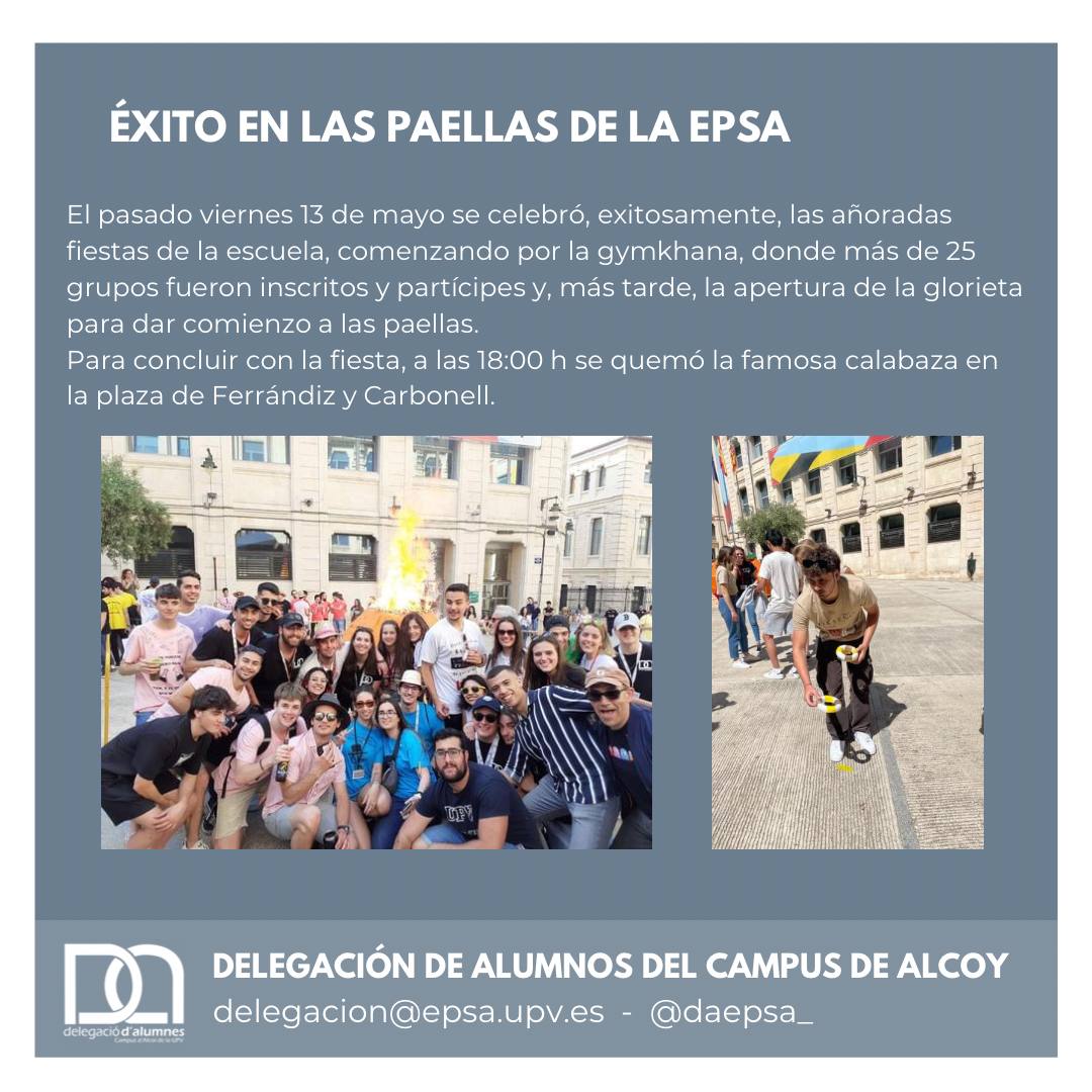 Delegación EPSA-UPV (@daepsa_) on Twitter photo 