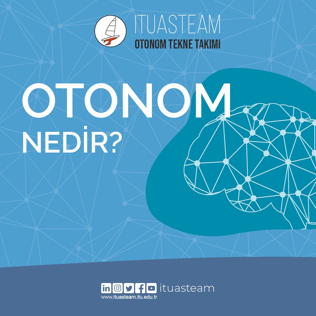 ituasteam's tweet photo. 🤖 Otonom Nedir?

#RobotX #ITUASTEAM #Otonom #Autonomous #Sailboat #Autonomousvehicles #Autonomousboat https://t.co/Agzv2pFOWd
