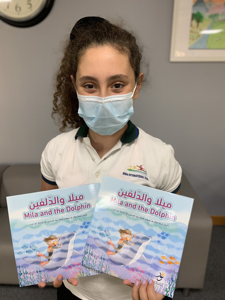 So proud of our amazing Sama, who has not only written her own children’s book in English and Arabic- it’s also been published and featured at this weekend’s book fair in Sharjah. Super proud of this fabulous young lady ❤️🇦🇪<a href="/DIS_Dubai/">Deira Int. School</a>