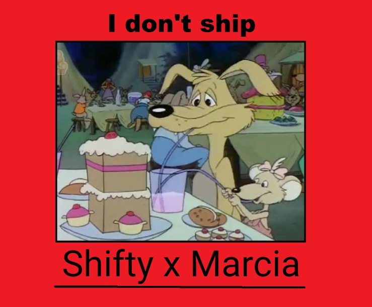RapGirl06's tweet photo. I Don't Ship Shifty x Marcia #Blinkybill #Shifty #Dingo #Marcia #Mouse #DontShip https://t.co/n02ePmMPa6