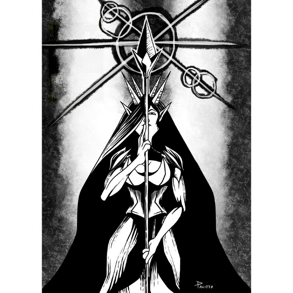 OuterEdgeComics's tweet image. Lilith from Boundless TCG getting the black and white ink treatment!

#art #ink #penandink #procreate #tcg #game #independent #artist instagr.am/p/Cd5sV_4Nzp8/