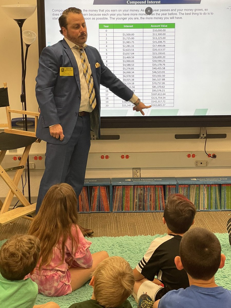 I’m so excited to have my husband as a presenter for career day! I’m even more excited for him to spend the whole day at an elementary school. 🤣 #DESisBEST <a href="/DESDolphins/">DES Dolphins</a>