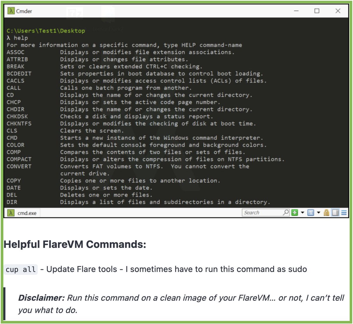PonchoSec's tweet image. FlareVM Tips and Tricks [&amp;amp; Quick Installation]
poncho.bearblog.dev/flarevm-tips/

A simple blog on using FlareVM 😎

⭐️Bonus Blog Post⭐️
How to Create a Flat White Coffee
poncho.bearblog.dev/flatwhite-coff…

Easy way to make a flat white that'll keep you going ☕️🐸

#infosec #FlareVM #CyberSecurity