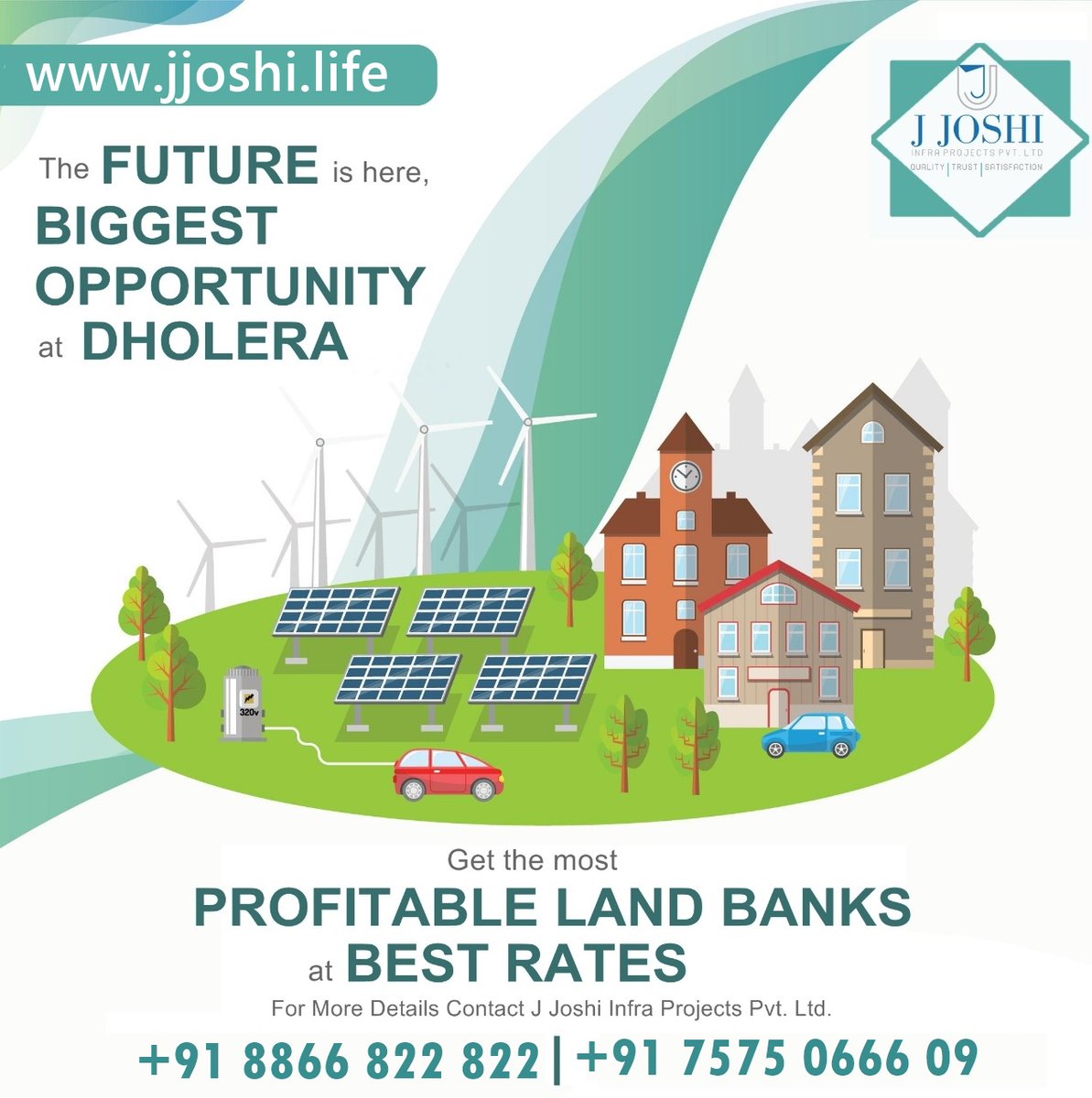 Jjoshilife's tweet photo. Invest now for smart living/business in Dholera. Contact us for more details, queries and questions related to Dholera. We have 40+ ongoing projects in inside and outside Dholera SIR. Come, invest and become a part of J Joshi Infra Projects Pvt Ltd family
#dholera #dholerasir https://t.co/aFT7KxgHUm