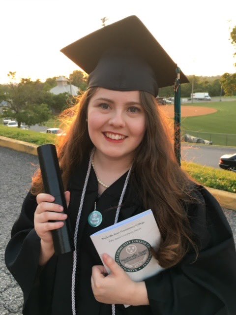 NashvilleState's tweet photo. Adele Miller has a sincere desire to help others. A combination of her upbringing and own experiences in life have shaped Adele’s outlook on life.  

https://t.co/6I9RZamhWz

#NashvilleState #AccessCenter #NashvilleStateLEADS https://t.co/TtX6xW2WKO
