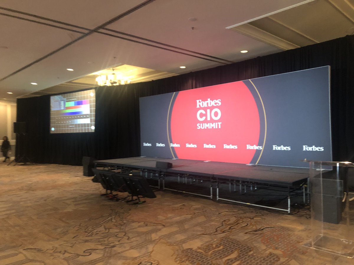 It’s happening! And in person! Not long now before we kick off the 2022 Forbes CIO Summit with some incredible speakers talking about the key issues that matter for the digital future of business #forbescio