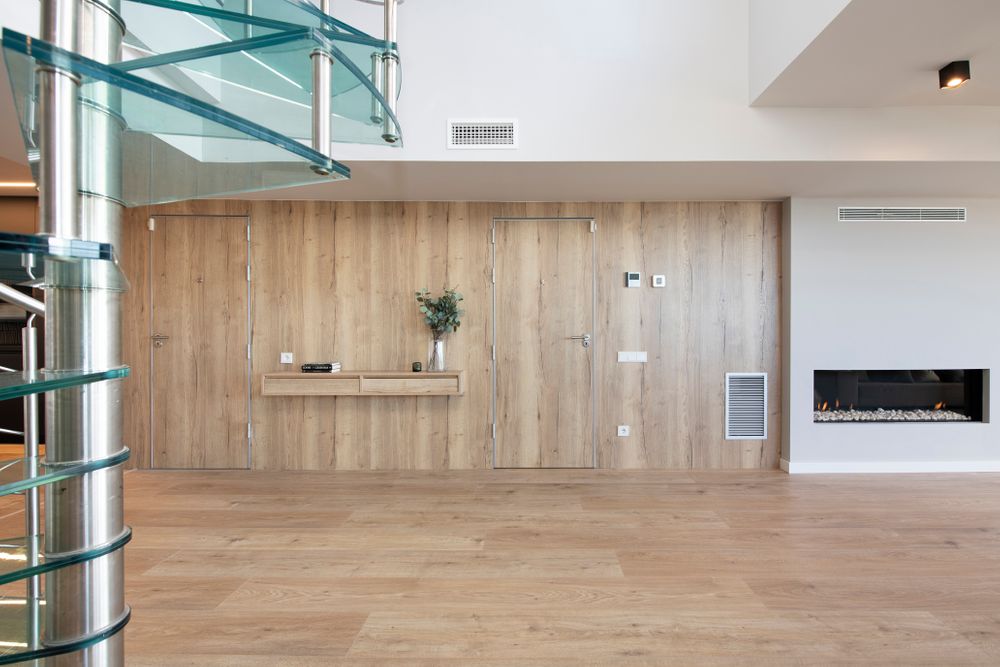 bysincro's tweet photo. Entrada de la vivienda con una estética minimalista y con dos puertas de acceso que pasan desapercibidas. Proyecto "Finestrelles" 

#reformas #recibidores #arquitectura #interiorismo #decor #decor #renovationproject #sincro https://t.co/LCbope3IpP