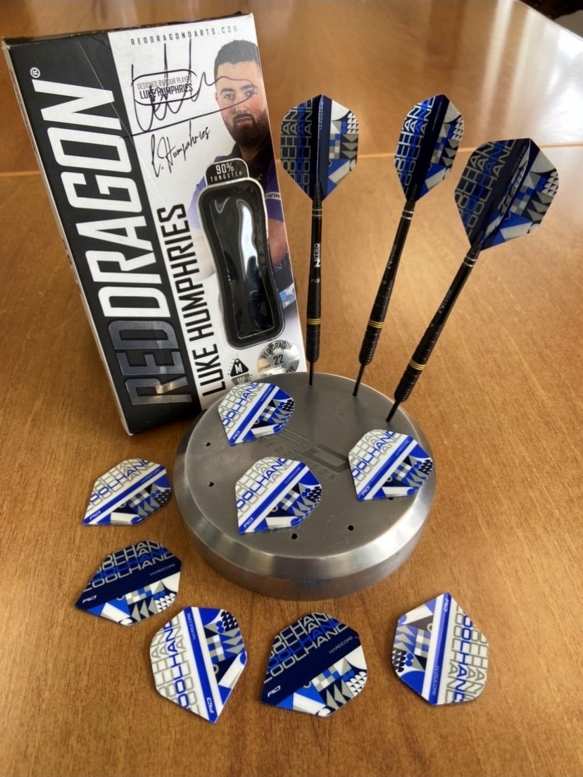 reddragondarts's tweet image. Celebrating the success of @lukeh180 3rd Euro Tour title, we are giving away a signed set of Luke's darts. 

To Enter:
1. Retweet🔄
2.Tag a friend 🧑‍🤝‍🧑
3.Follow Red Dragon Darts 🎯

The winner will be selected this Friday (27th May).

Good Luck everyone🍀