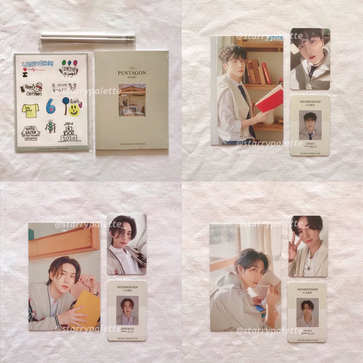 starrypalette_'s tweet photo. WTS 🇲🇾 #starrypalette_rs

PENTAGON Ready Stock Sale 

IN:VITE U
unsealed album RM20
sealed album RM50
sealed album set RM90

sg diary set RM35
sg member set RM18

PENTAHOUSE PB RM50

PPP member set RM28

📮 all exc postage
⭕️ negotiable for bulk buyers

#pasarpentagon #pasarptg https://t.co/6BzlkBYn93