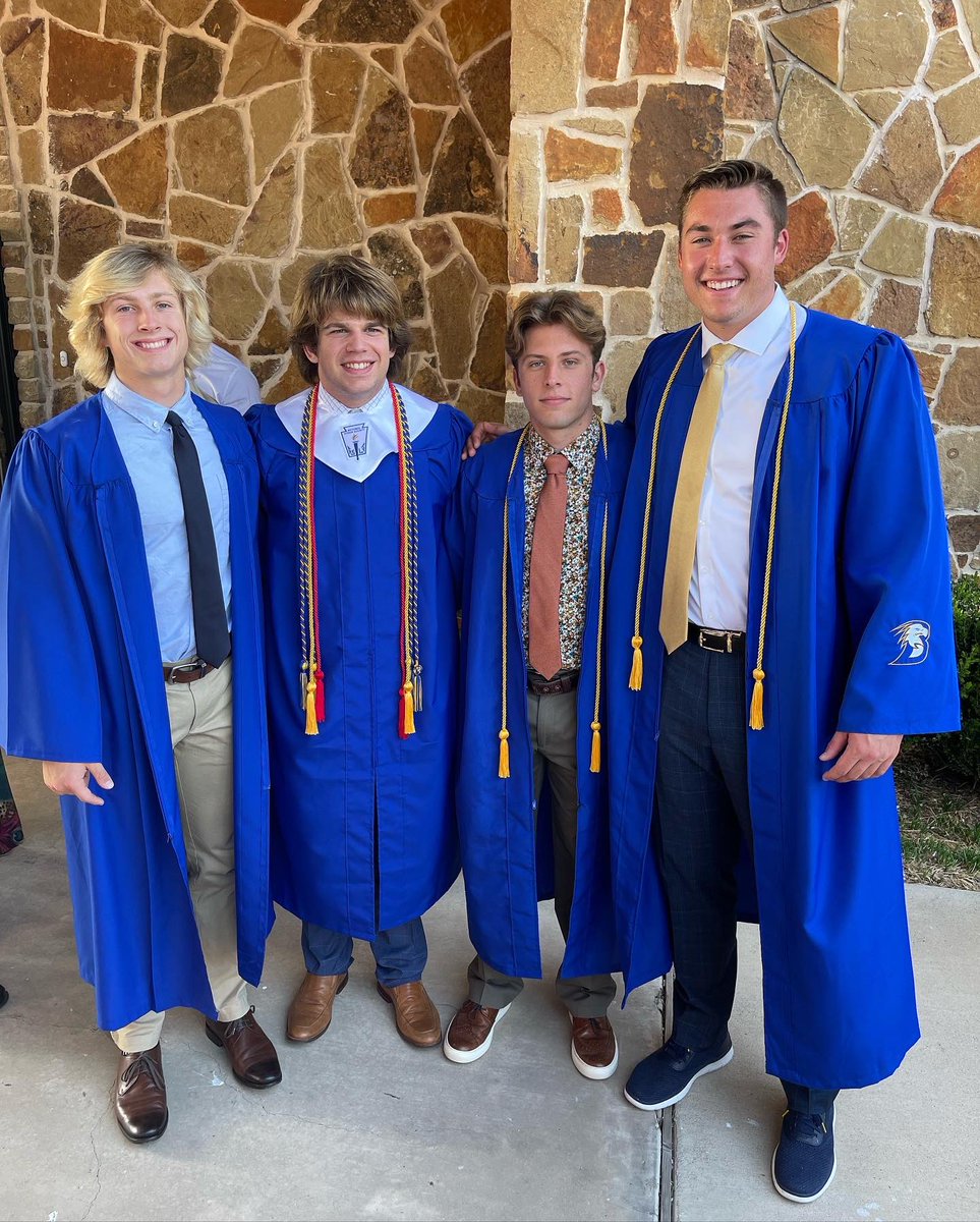 MauryP's tweet photo. Yesterday was the last #SeniorSunday for #thecrew. Bittersweet!! They have been a force to be reckoned with for @brock_football since 7th grade!!! Thankful for their friendship and the memories they gave us. Looking forward to watching them grow up even more! 💙💛💙 #ProudMom https://t.co/KFDd5NJRlG