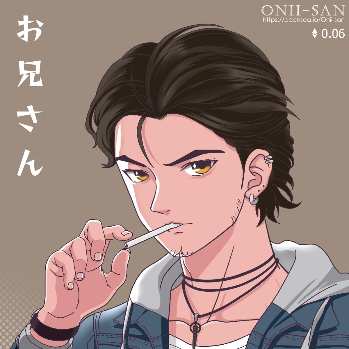 OneeChan_NFT's tweet photo. 🚀お兄さん🚀
"𝗢𝗻𝗶𝗶-𝗦𝗮𝗻" [#002]

🔥🔥𝙊𝙉 𝙎𝘼𝙇𝙀 𝙉𝙊𝙒🔥🔥

🔽check it out🔽
https://t.co/JkwXSXq0oO

✅"Onii-San" will be sold 1 piece at a time. 
Only after "Onee-Chan" set is sold out.

✅Open for commission
Only for my holders[OneeChan&amp;OniiSan]

#NFTCommunity

#NFT https://t.co/tDCNemrxPJ