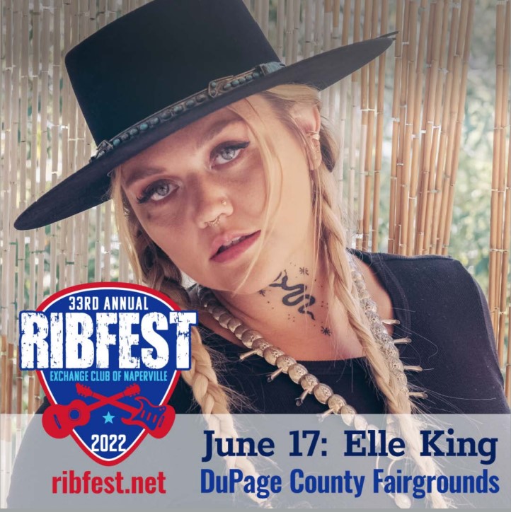 We are excited to announce that multi-platinum, award winning artist Elle King will be opening for Toby Keith on Friday June 17th - CITGO Day. Tickets are on sale now to see two of the biggest names in country music perform at Ribfest: bit.ly/3stvUZH
#elleking #tobykeith