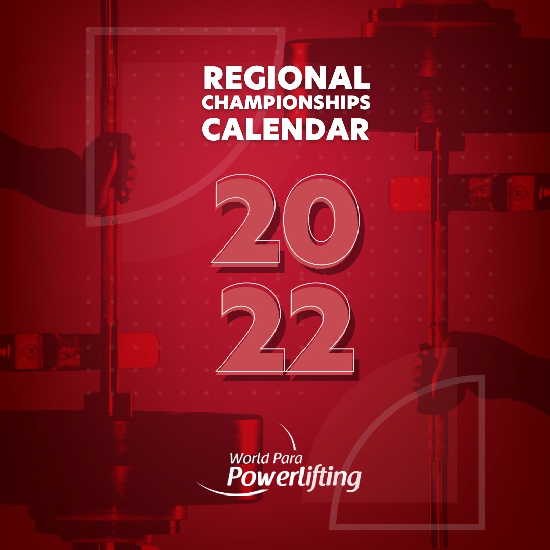Powerlifting's tweet photo. ✨Get ready. We're going on a trip! 🛄

Check out the #ParaPowerlifting 2022 Regional Championships calendar👆🏼

👨🏻‍✈️First stop: Asia-Oceania Open Championships in Pyeongtaek 🇰🇷

@Paralympics @ParalympicsAPC  @asianparalympic