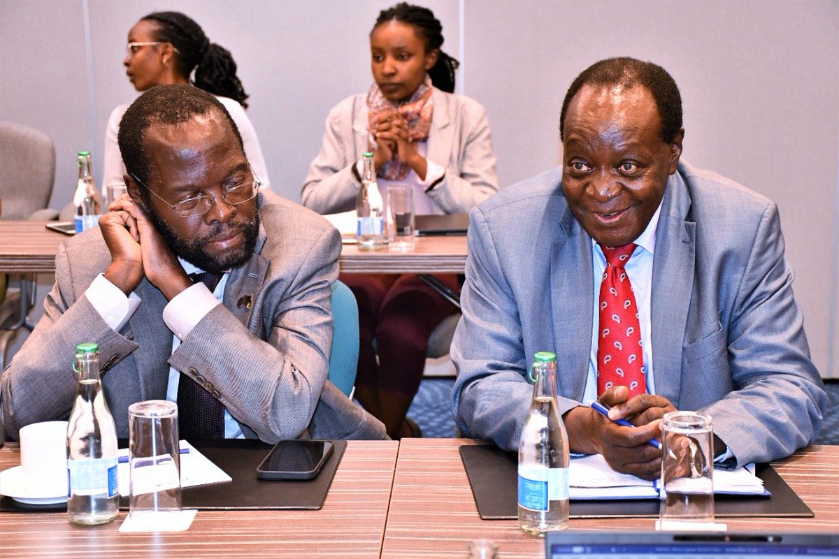 KenyaGovernors's tweet photo. The Council of Governors, #ClimateChange Committee led by H.E @GovernorWKO meeting #FLLoCA Program Implementation Unit (PUI) , @WorldBankKenya and other stakeholders ... 1/2 https://t.co/60IjJlLxCr