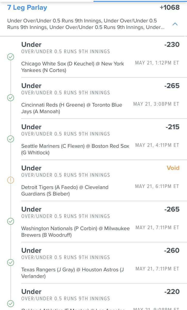 ThreeWagers's tweet image. Nice +1068 👍🏽