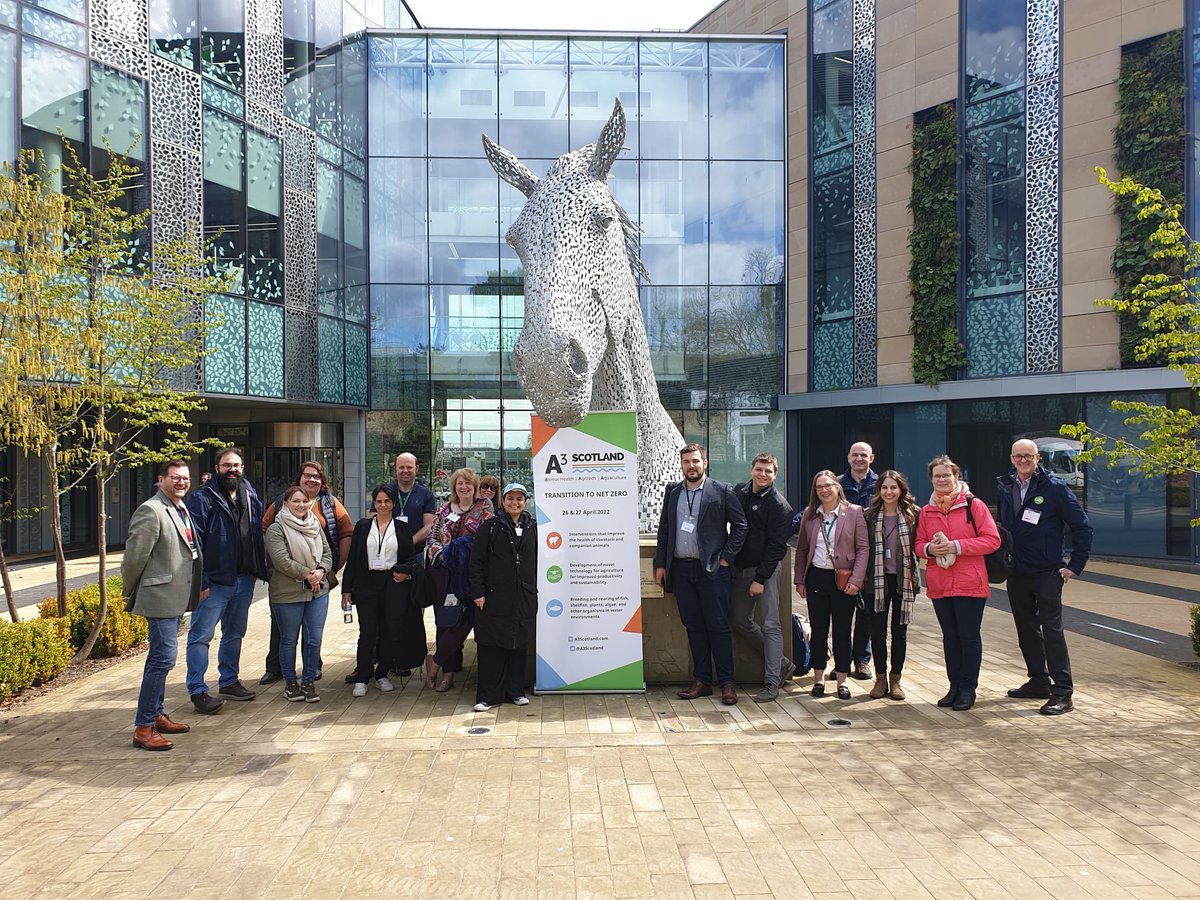 UKSPA's tweet photo. .@A3Scotland 2022 conference took place in Edinburgh recently, bringing together key stakeholders across the #AnimalHealth, #agritech& #aquaculture sectors in the transition to net-zero. Read more - https://t.co/joofVLXHUy #midlothiansciencezone #ukspa #scienceparks #EITFood https://t.co/sJnqKf67tY