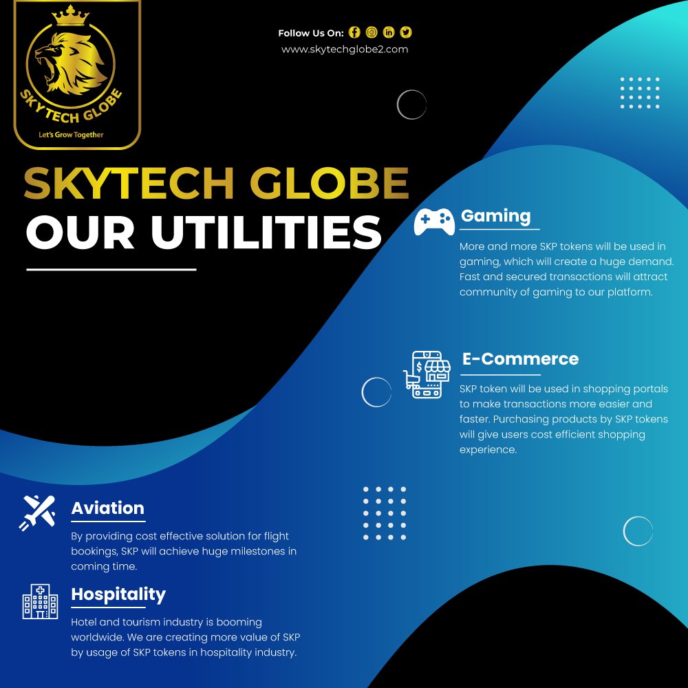 Skytechglobe1's tweet photo. Skytech Globe
Our Utilities
https://t.co/xeQyaoubyh
#utilities #utility #skp #skytechglobe #crypto #bitcoin #cryptocurrency #blockchain #trading #cryptonews #cryptocurrencies #investing #investment #bitcoins #nft #business #binance #trader #investor #finance https://t.co/kWex2Wj5VU