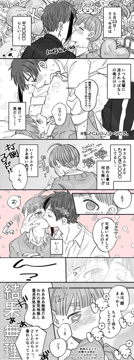 次は負けないっ‼️/フロ監♂

キスの日編

 #twstプラスB 