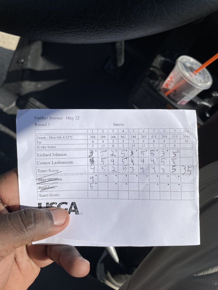RJ_cfb's tweet photo. I'm nothing without my illustrious playing partner @bag_bandit. A testament to team golf put on display to grind it out on a grueling track. https://t.co/NEj65tou9I