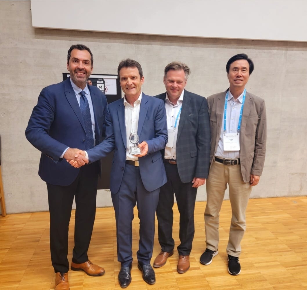 ICSB's tweet photo. Congratulations to @HEG_FR on receiving the “ICSB Global Award for Excellence”!

By generating pioneering ideas for teaching, they hope to advance the practice of business management in companies and organizations.

@Aymanelt @kichankm https://t.co/z9WUW1Xu0j