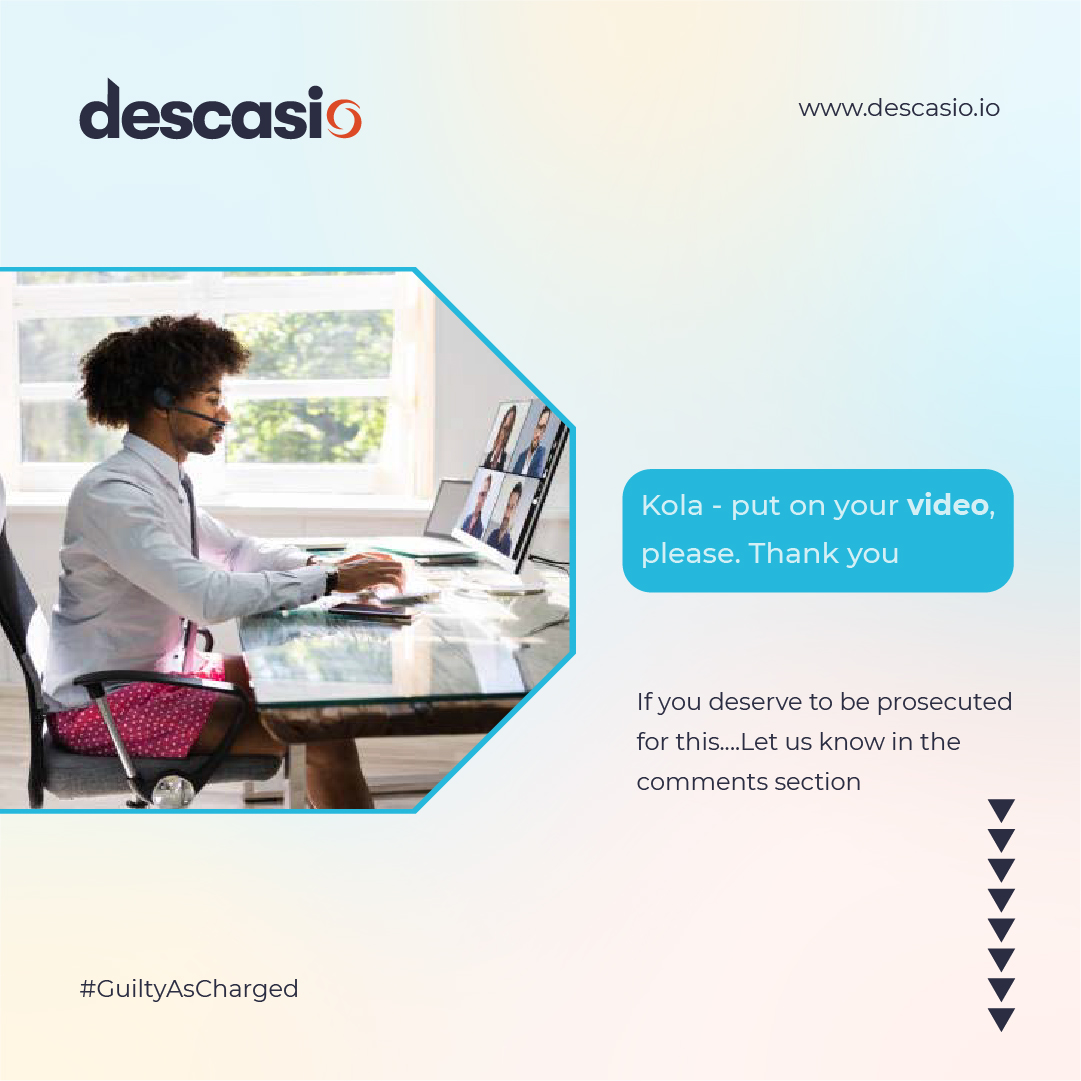 Descasiofficial's tweet photo. Working remotely has its perks when you want to be as productive as possible in a comfortable state; we are sometimes guilty of this situation and can be caught off guard.
#Descasio #MondayFelling #Presentation #GuiltyAsCharged #mondaymotivation #mondaymood #mondayvibes https://t.co/IbXUg7KkqR