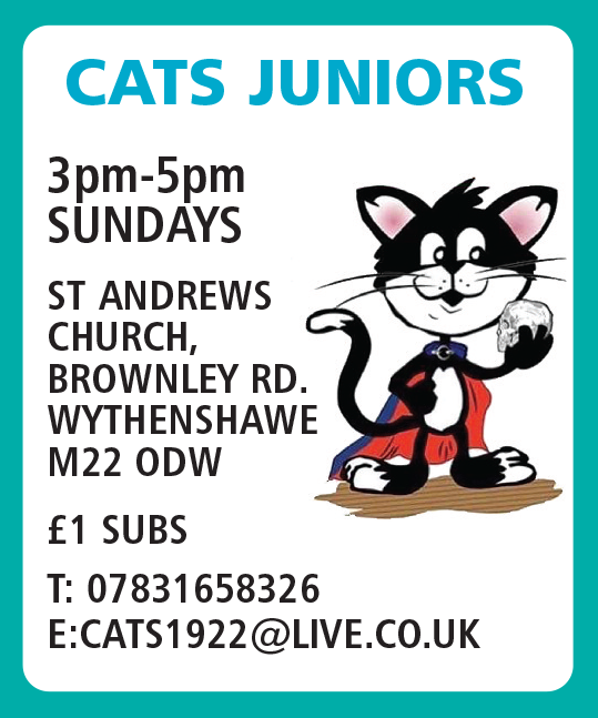 Interested in going to your #local #drama #club try <a href="/Amdramcats/">Wythenshawe CATS</a> - Cats Junior - 3pm-5pm #Sundays - give them a call or email them £1 subs - see the advert in southside.media