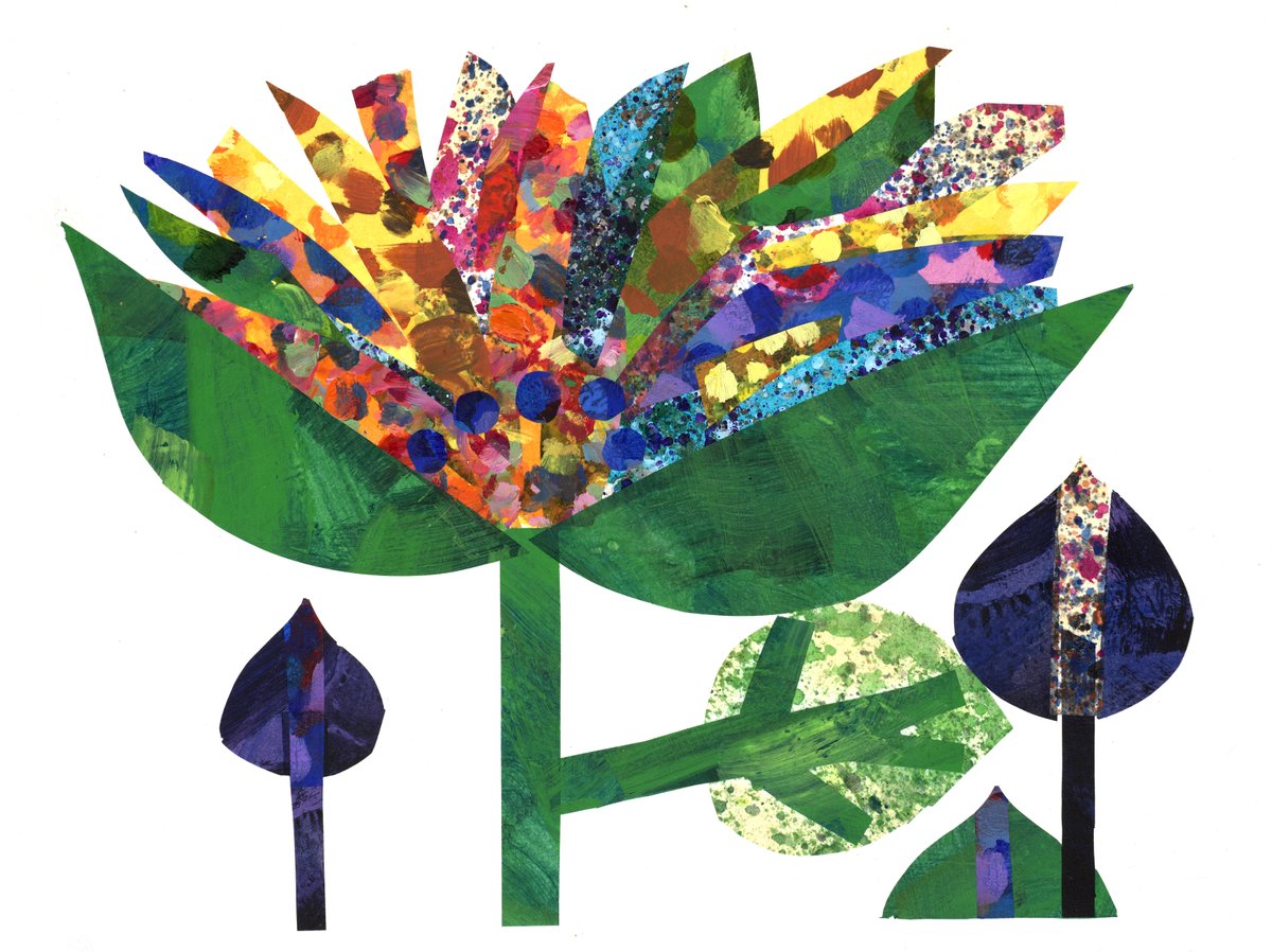 Today we remember our cofounder Eric Carle, who passed away one year ago. We’re grateful for his vision, generosity, and great humor. We’ve chosen flowers to commemorate him—a colorful reminder of all the joy and beauty he brought to the world. © 1973 Penguin Random House LLC.
