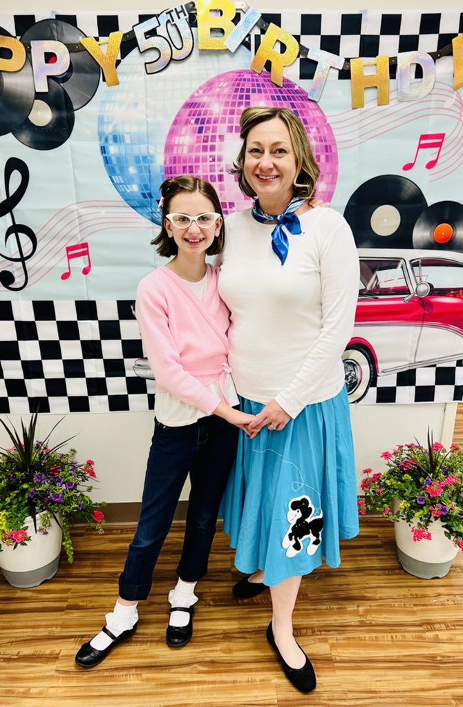 Celebrating a great principal’s 50th!!  #BRUN50N