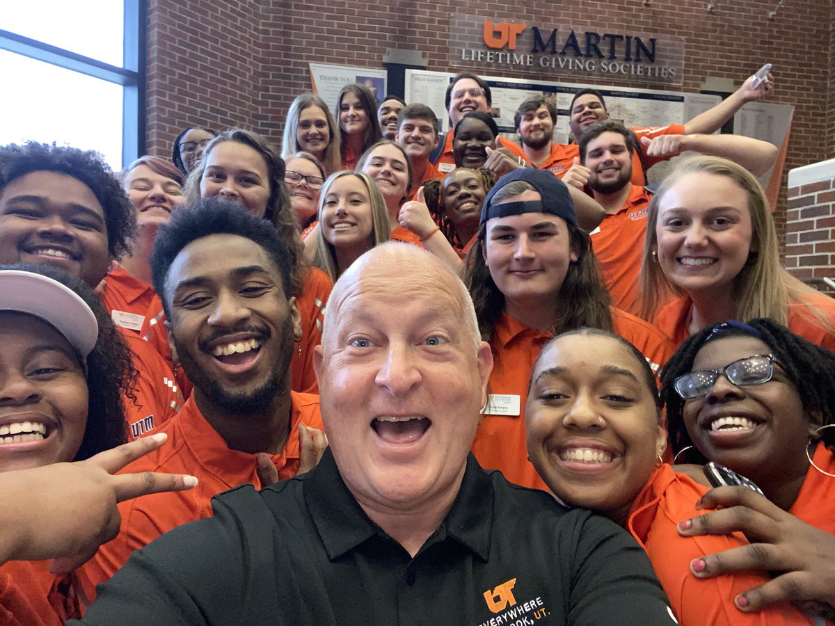 KC4UTIA's tweet photo. Everybody: “We’ve got 250 freshman at @utmartin for orientation today!

Me: https://t.co/SECRpx13pb