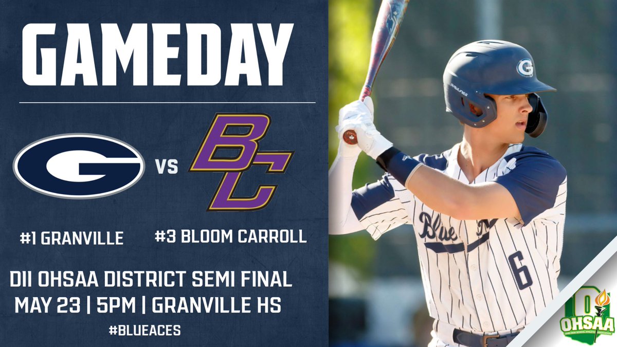 Game Day! #BlueAces <a href="/GV_Blue_Aces/">Granville Athletics</a>