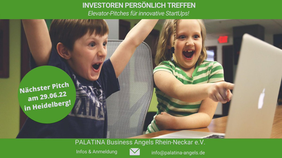 StartersCapital's tweet photo. Wieder steht ein Pitch der PALATINA Business Angels an 🚀 Als nächstes findet ein Event in Heidelberg in Kooperation mit den Wirtschaftsjunioren HD statt! 💪 StartUps und interessierte Investoren sind hiermit eingeladen, teilzunehmen. 💵
Interessenten: Meldet euch per Mail https://t.co/QnPnJSAcxY