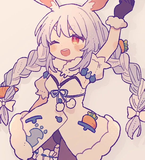 🌟🥕👯‍♀️🐰✨  #ぺこらーと 