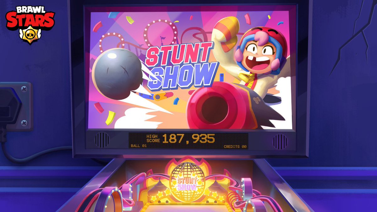 LeaksBS's tweet photo. С начала сезона #Stuntshow (2 мая):

⚽2921 гол был забит самым результативным игроком в Броулбол!

⚔️4797 — это максимальное количество побед в 3 на 3.

🏆22979 — наибольшое количество собраных трофеев!

Каковы ваши личные рекорды? 📈 https://t.co/NWs4Ts4Zn0
