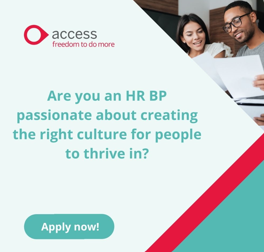 Access4Career's tweet photo. Are you a talented HR Partner looking to be part of a fast growing software company and want to achieve the best business outcome and employee experience? 
Apply today!

https://t.co/8y1Nx45GGI

#HiringNow #AccessYourCareer #HRJobs #HRBP https://t.co/bkDy4PrT0O