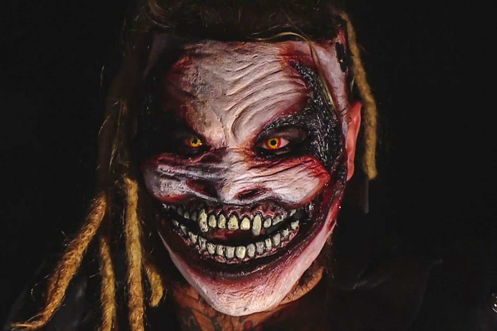 Happy birthday to my favorite wrestler the fiend bray Wyatt 