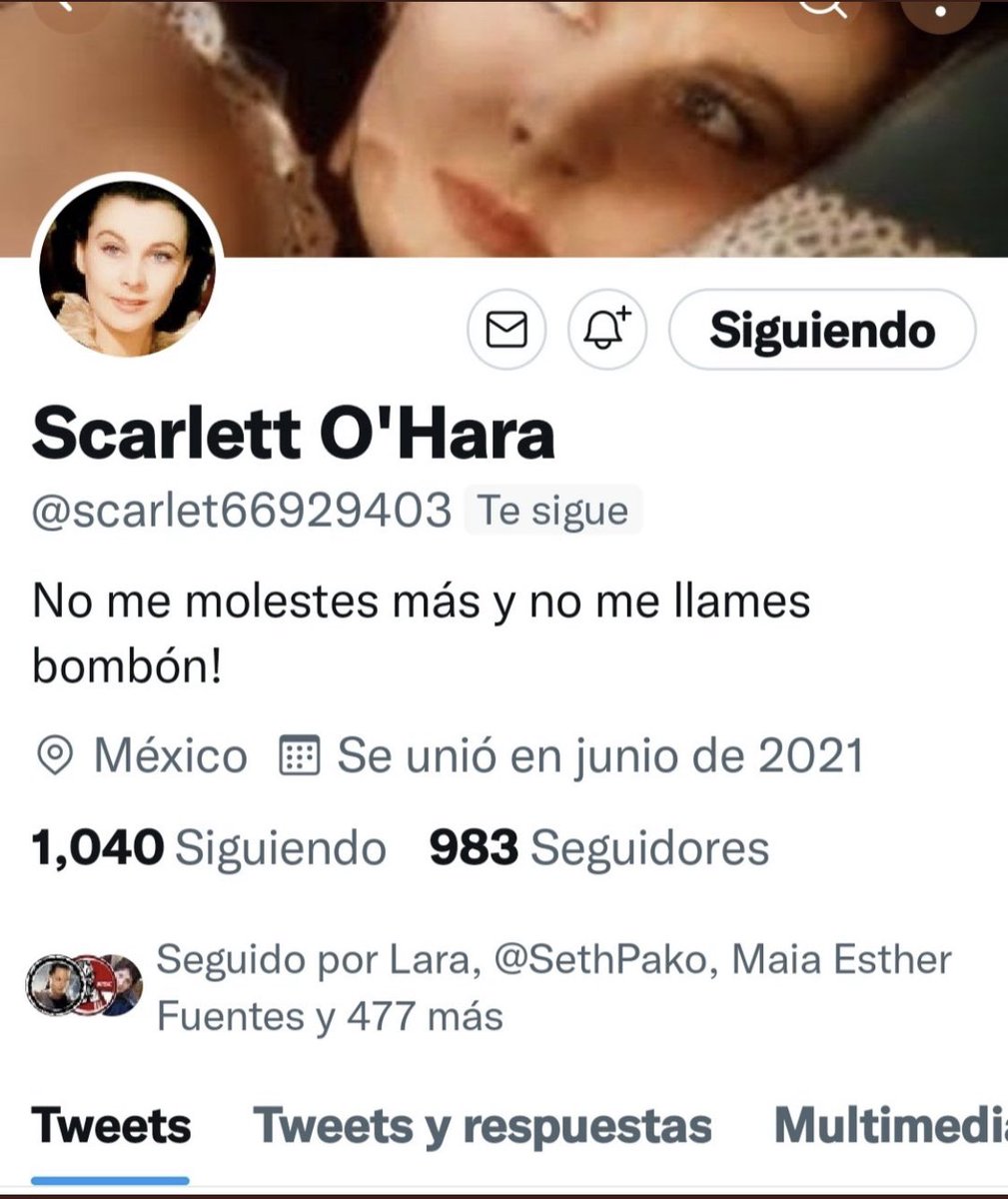 Hoy lunes quiero recomendar una cuenta de 💯 x 💯 de excelencia 👌🏼la de mi  querida amiga 🌺

<a href="/scarlet66929403/">Scarlett O'Hara</a> 

Si no la conocen , síganla ➡️➡️➡️➡️ es informada, solidaria , congruente, actualizada y con gran amor a México 🇲🇽 
Follow back garantizado !