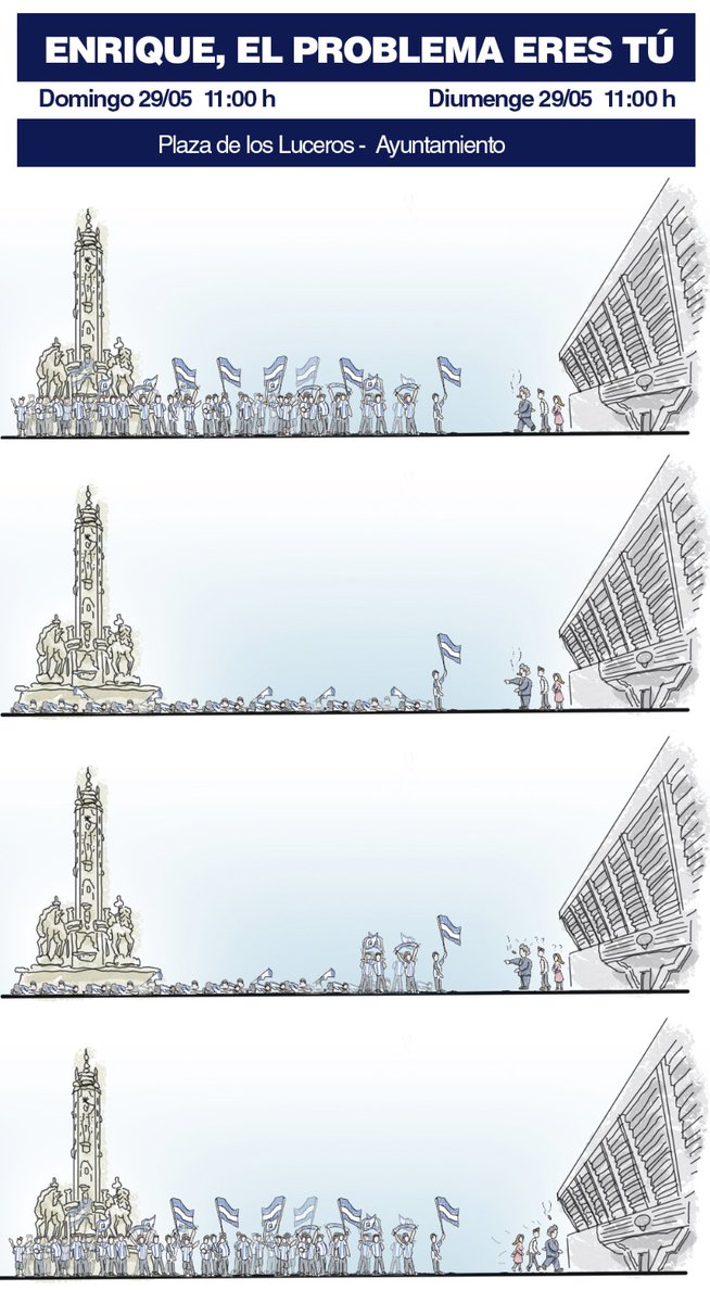 📢 ¡𝗩𝗼𝗹𝘃𝗲𝗺𝗼𝘀 𝗮 𝘀𝗮𝗹𝗶𝗿 𝗮 𝗹𝗮𝘀 𝗰𝗮𝗹𝗹𝗲𝘀 𝗵𝗲𝗿𝗰𝘂𝗹𝗮𝗻@𝘀!

🗓️ Domingo 29 de mayo.
📍Plaza de los Luceros ➡️ Plaza Ayuntamiento.
⏰ 11:00 am.

📣 𝗛𝗮𝗰𝗲𝗺𝗼𝘀 𝘂𝗻 𝗹𝗹𝗮𝗺𝗮𝗺𝗶𝗲𝗻𝘁𝗼 𝗮 𝘁𝗼𝗱𝗼𝘀 𝗹𝗼𝘀 𝗰𝗼𝗹𝗲𝗰𝘁𝗶𝘃𝗼𝘀 𝘆 𝗮𝗳𝗶𝗰𝗶𝗼𝗻𝗮𝗱𝗼𝘀.