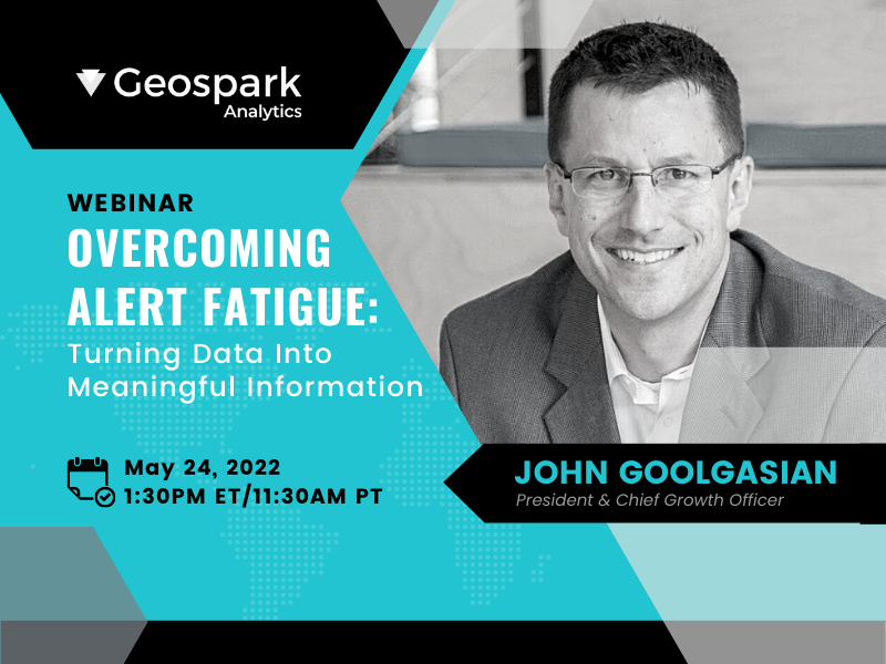 GeoSpark_io's tweet photo. Don't miss out!

Join us tomorrow as President and Chief Growth Officer, John Goolgasian, discusses solutions to cut through the clutter so your teams can have the information they need, where they need it, before they need it.

Register here: https://t.co/sxQcwXosYD https://t.co/vYjbKAX9JJ