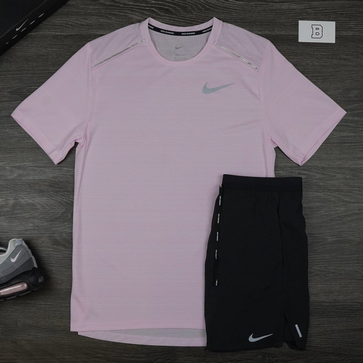 pink foam nike t shirt