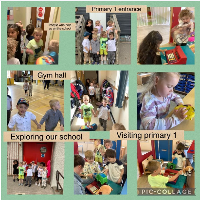 BairnsP1's tweet photo. We are exploring our Primary 1 environment and the wider school.. https://t.co/rgi2sQQE9J