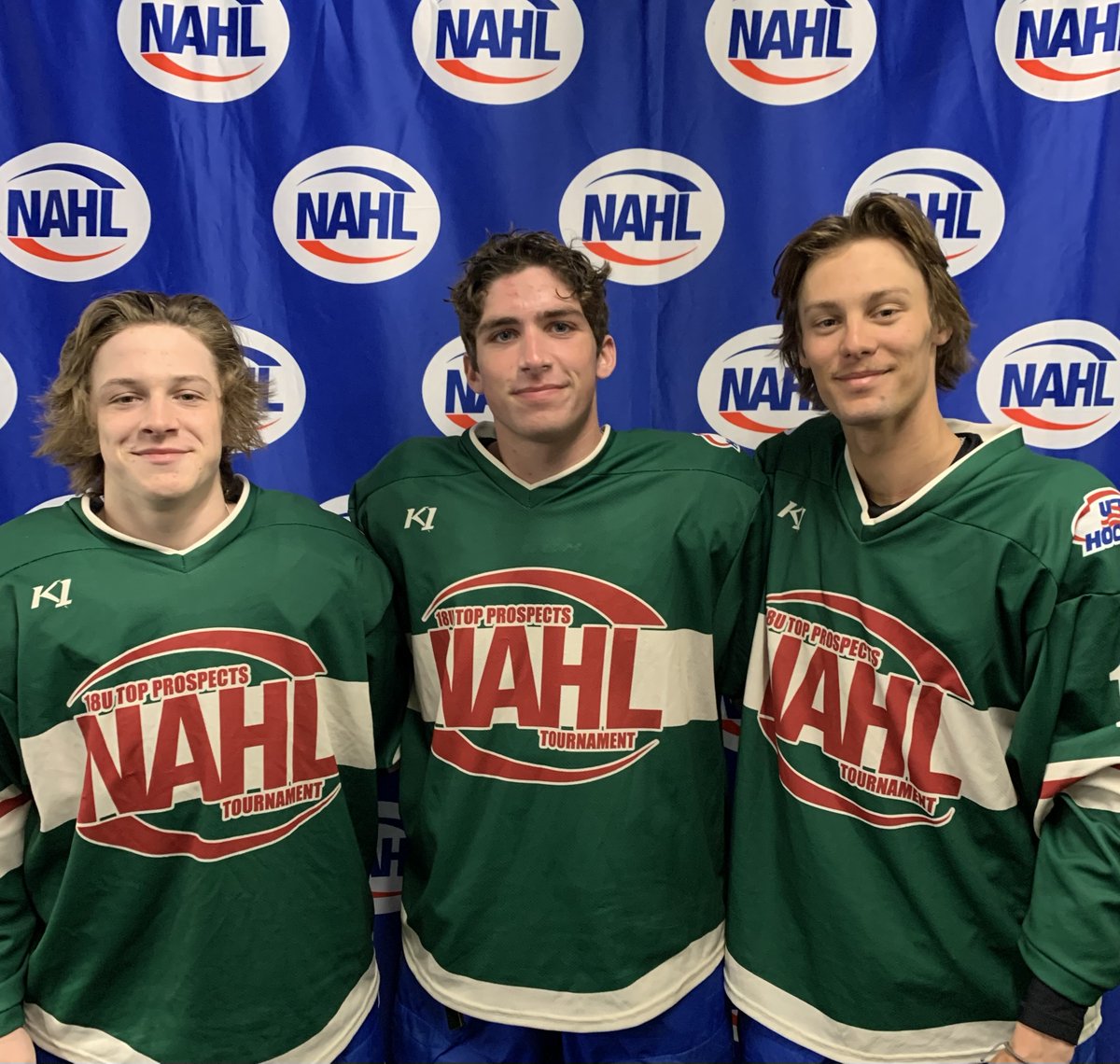 knights_hockey's tweet photo. Congrats to the STMA players Tyler Jordan, JP Johnson, and Alec Waller on their Championship win with Minnesota HP in the NAHL Top Prospects 18U Tournament and Max Miller and Tyler Hansen both participated in the NAHL Prospects Challenge at the Blaine Super Rink. https://t.co/nrYiuKcWZA