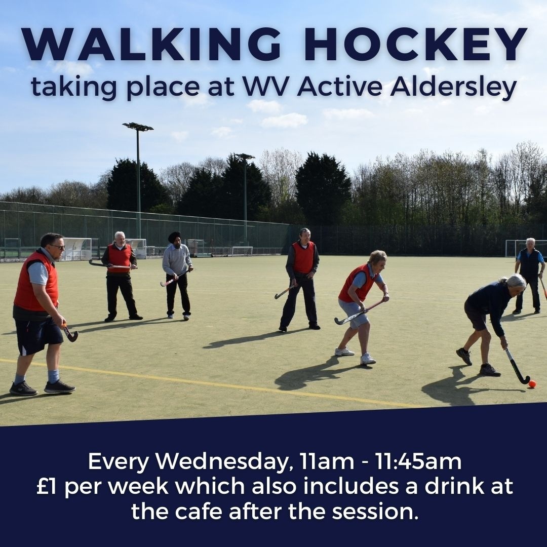 WolvesCouncil's tweet image. 🏑 It's not too late to join NEW walking hockey sessions at WV Active Aldersley! 

The first two sessions are free and all equipment is provided.  No experience is necessary and the sessions are suitable for all ages.